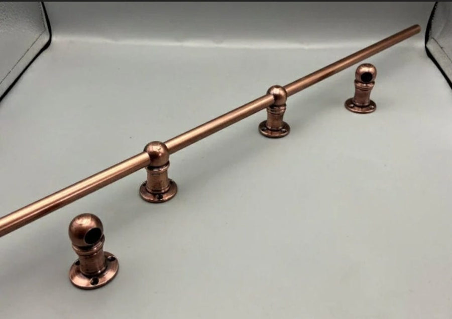 Rail for a shelf