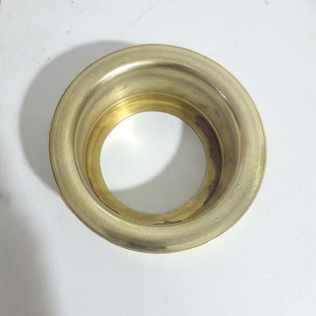 unlacquered solid brass flange disposal kitchen sink drain strainer , disposal sink flange
